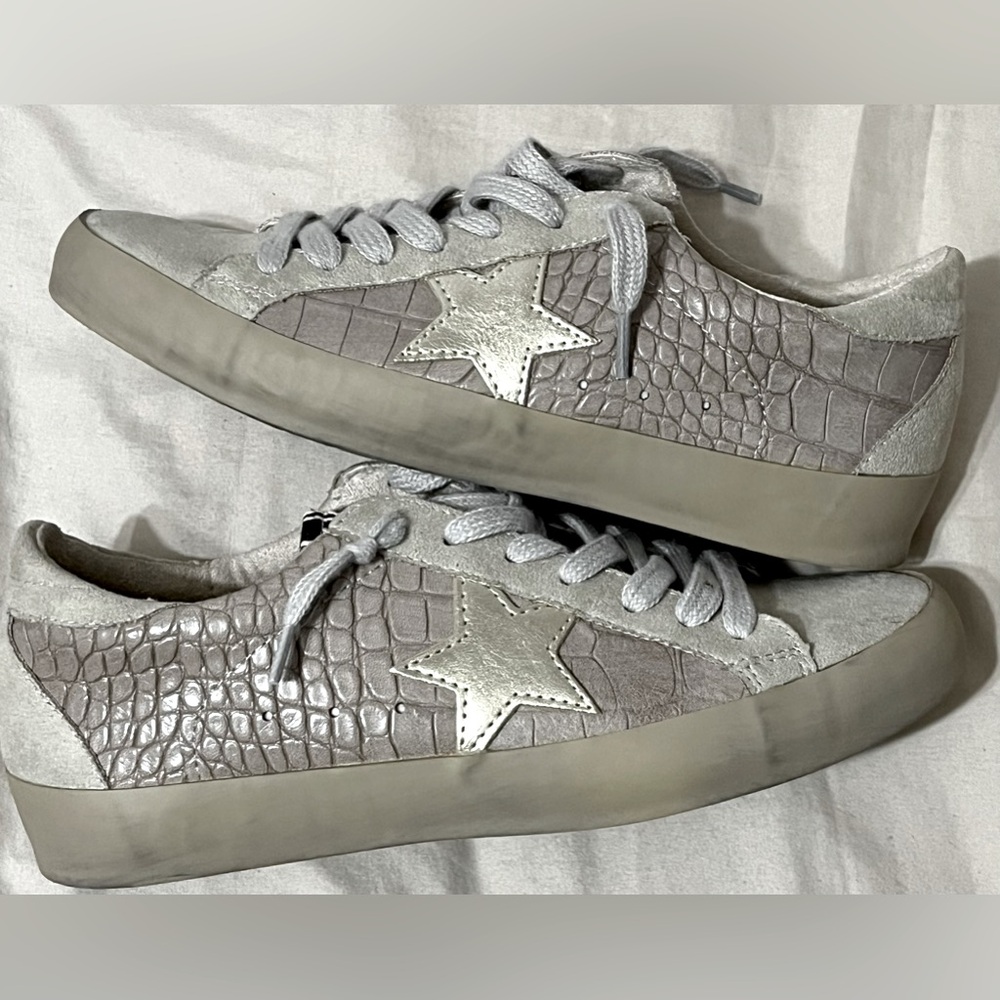 Shu Shop Women's Paula Bone Snake shoe